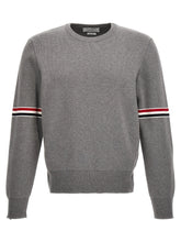 Thom Browne Gray Cotton Cardigan