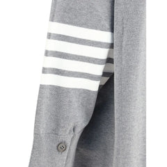 Thom Browne Gray Cotton Cardigan - IT42 | L