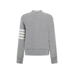 Thom Browne Gray Cotton Cardigan - IT42 | L