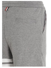 Thom Browne Gray Cotton Joggers (Workout Pants)