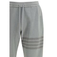 Thom Browne Gray Cotton Joggers (Workout Pants)