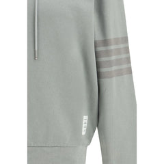 Thom Browne Gray Cotton Sweatshirt