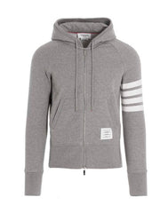 Thom Browne Sivá Bavlnená Mikina - 2