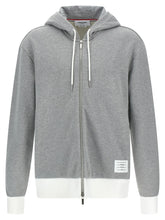Thom Browne Gray Cotton Sweatshirt