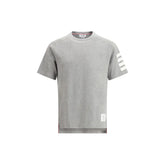 Thom Browne Gray Cotton T-Shirt - 1