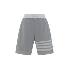Thom Browne Gray Polyamide Bermuda Shorts - 3