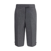 Thom Browne Gray Wool Bermuda Shorts - IT40 | M