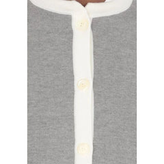 Thom Browne Gray Wool Cardigan - 36