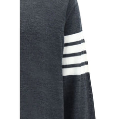 Thom Browne Gray Wool Oves Aries Sweatshirt