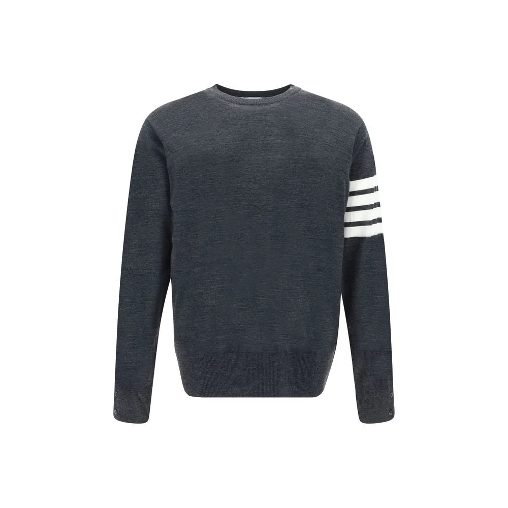 Thom Browne Gray Wool Oves Aries Sweatshirt