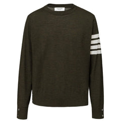 Thom Browne Green Wool Sweater - XXS - Sweaters