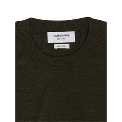 Thom Browne Green Wool Sweater - XXS - Sweaters