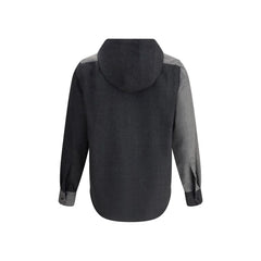 Thom Browne Hooded Shirt Jacket - Coats & Jackets