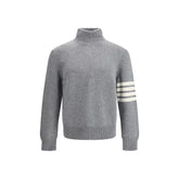 Thom Browne Sweater with 4-Bar intarsia - 2 - Sweaters