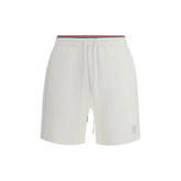 Thom Browne White Cotton Bermuda Shorts