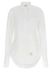 Thom Browne White Cotton Blouse