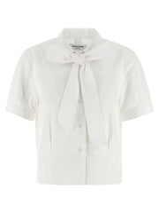Thom Browne White Cotton Blouse - IT44