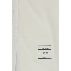 Thom Browne White Cotton Dress Shirt - Shirts