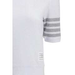 Thom Browne White Cotton Sportswear