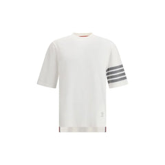 Thom Browne White Cotton T-Shirt - 00/XXS