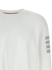 Thom Browne White Cotton T-Shirt