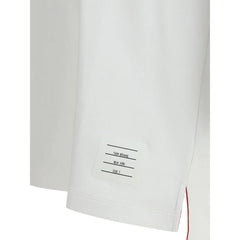 Thom Browne White Cotton T-Shirt