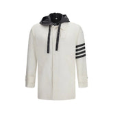 Hanorac alb din poliamidă Thom Browne