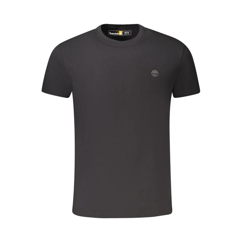 Timberland Black Cotton T-Shirt