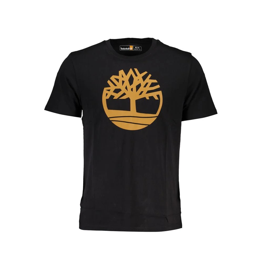 Timberland Black Cotton T-Shirt - S - T-Shirts