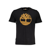 Timberland Black Cotton T-Shirt - S - T-Shirts