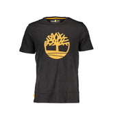 Timberland Black Cotton T-Shirt - T-Shirts