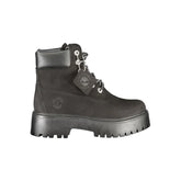 Timberland Black Leather Women Boot - Boots