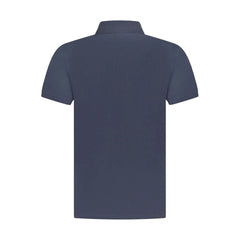 Timberland Blue Cotton Men Polo Shirt - S