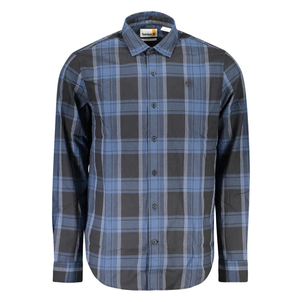 Timberland Blue Cotton Men Shirt - Shirts