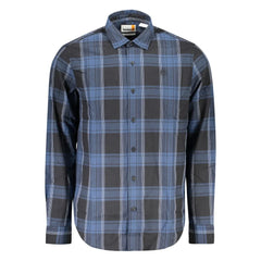 Timberland Blue Cotton Men Shirt - Shirts