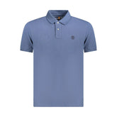 Timberland Blue Cotton Polo Shirt - S