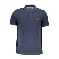 Timberland Blue Cotton Polo Shirt - S - Polos