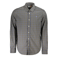 Timberland Blue Cotton Shirt - Shirts