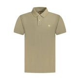 Timberland Brown Cotton Men Polo Shirt - S