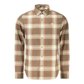 Timberland Brown Cotton Men Shirt - Shirts