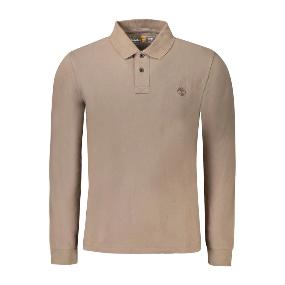 Timberland Brown Cotton Polo Shirt - Polos
