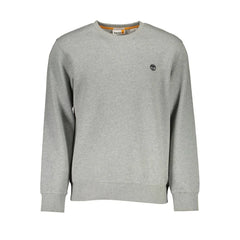 Timberland Gray Cotton Men Sweater - S - Sweatshirts
