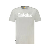 Timberland Gray Cotton Men T-Shirt - S