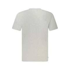 Timberland Gray Cotton Men T-Shirt - S