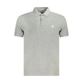 Timberland Gray Cotton Polo Shirt - S