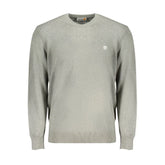 Timberland Gray Cotton Sweater - Sweatshirts