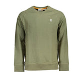 Timberland Green Cotton Men Sweater - S - Sweatshirts