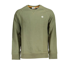 Timberland Green Cotton Men Sweater - S - Sweatshirts