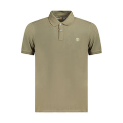 Timberland Green Cotton Polo Shirt - S