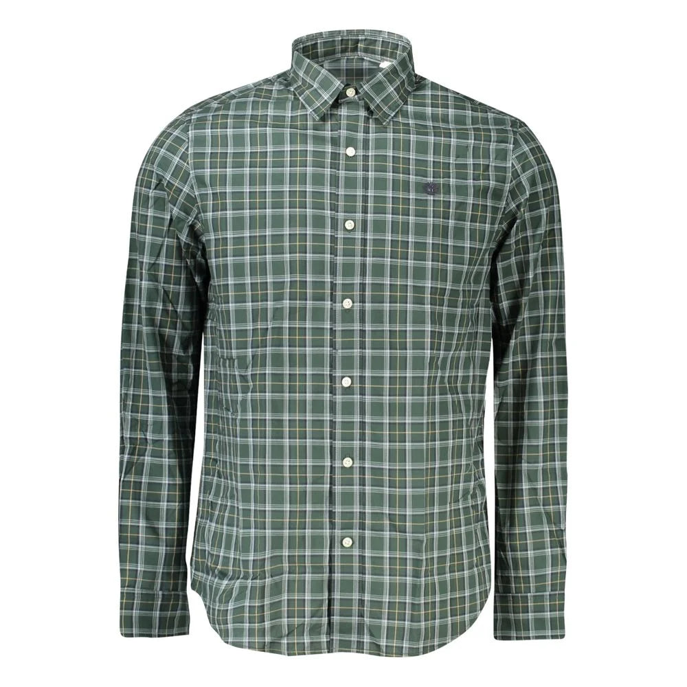 Timberland Green Cotton Shirt - Shirts